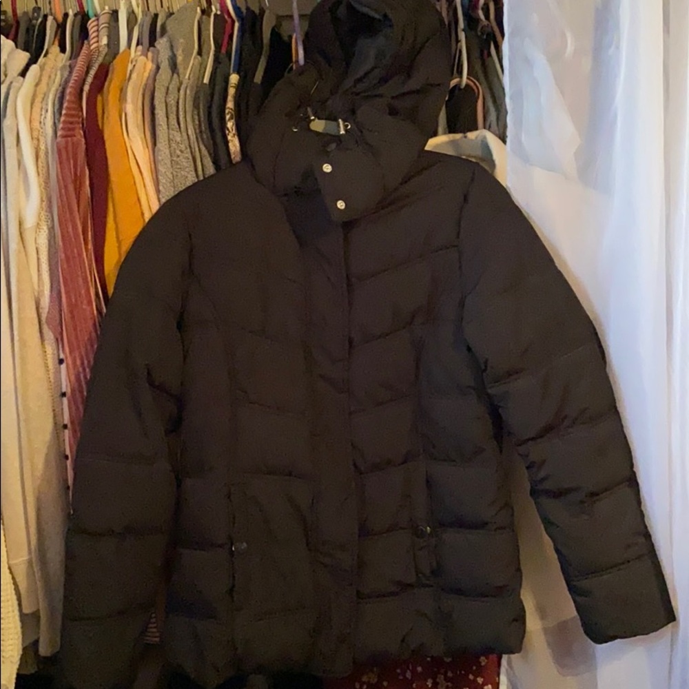 Puffy winter coat